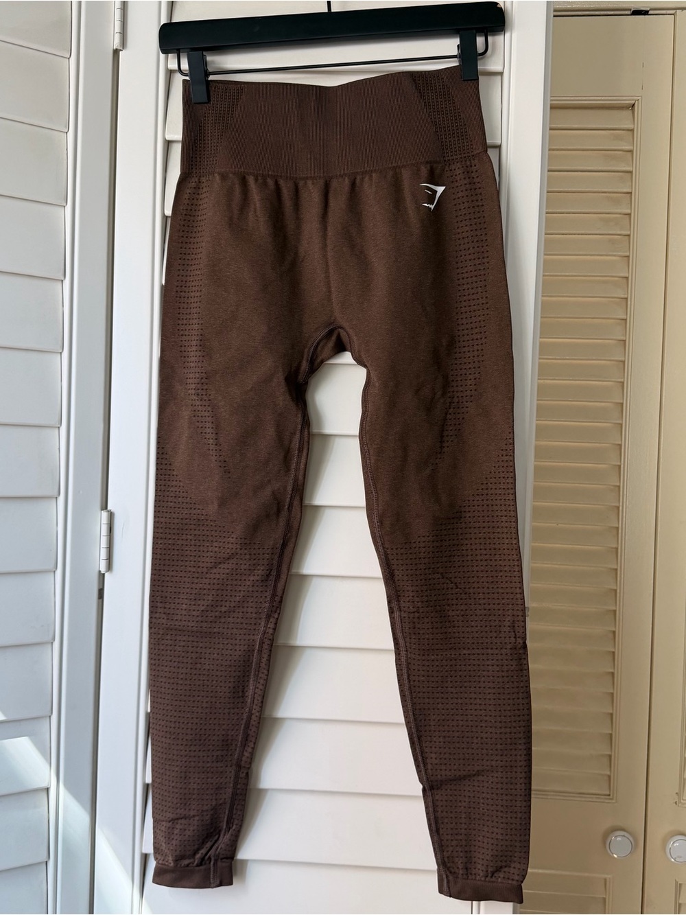 Gymshark Women Size M but fits more like a Small - Brown High-Waist Leggings